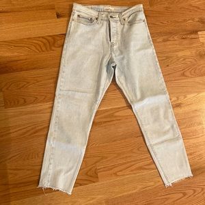 High Waisted Levi Wedgie Jeans